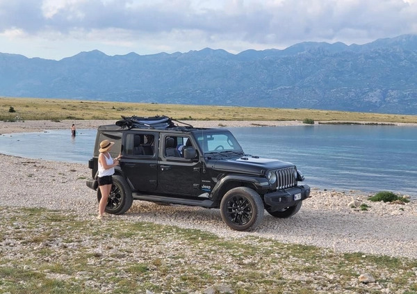 Jeep Wrangler cena 225500 przebieg: 24000, rok produkcji 2021 z Warszawa małe 154